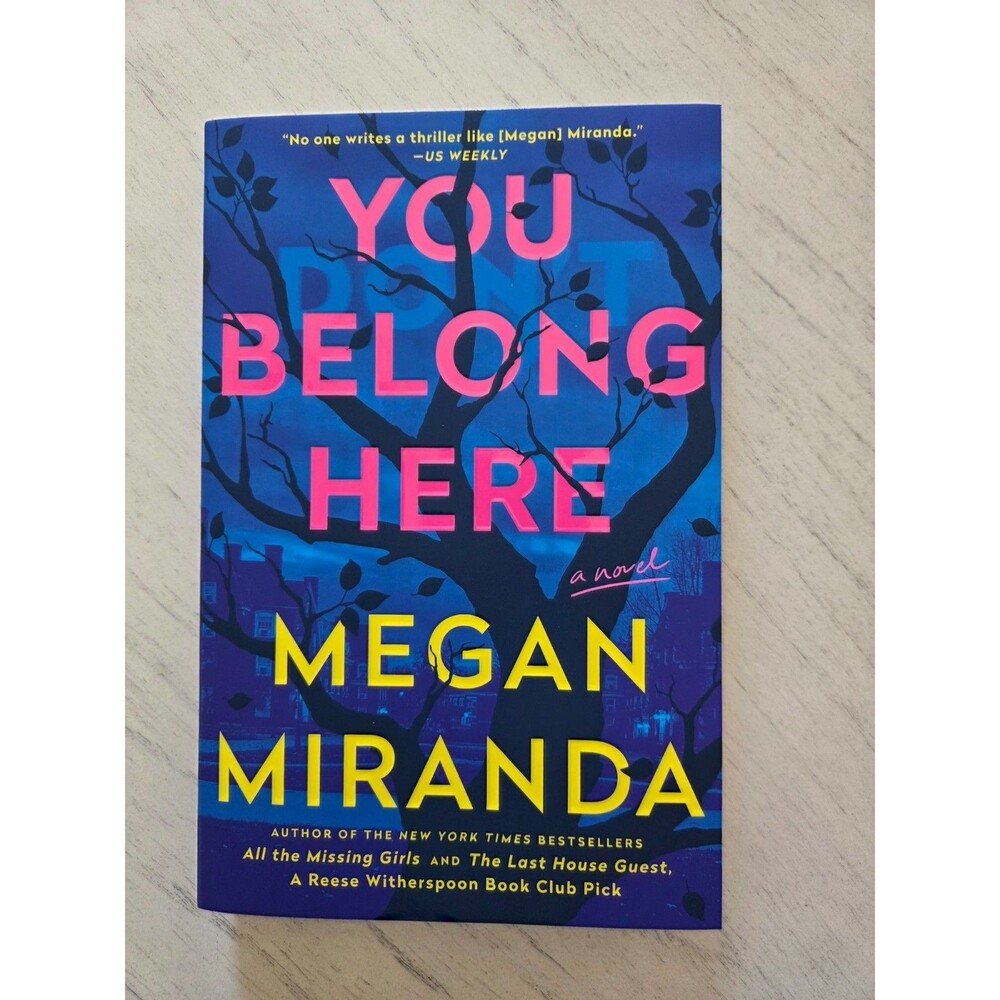 You Belong Here By Megan Miranda, Brand New, Softcover